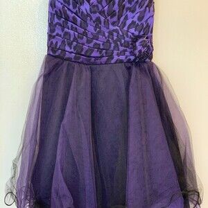 My Michelle Purple Party Dress